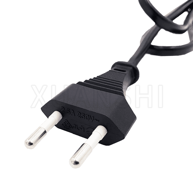 Cavo di alimentazione con spina europea a 2 pin con connettore C7 JL-1, JL-47