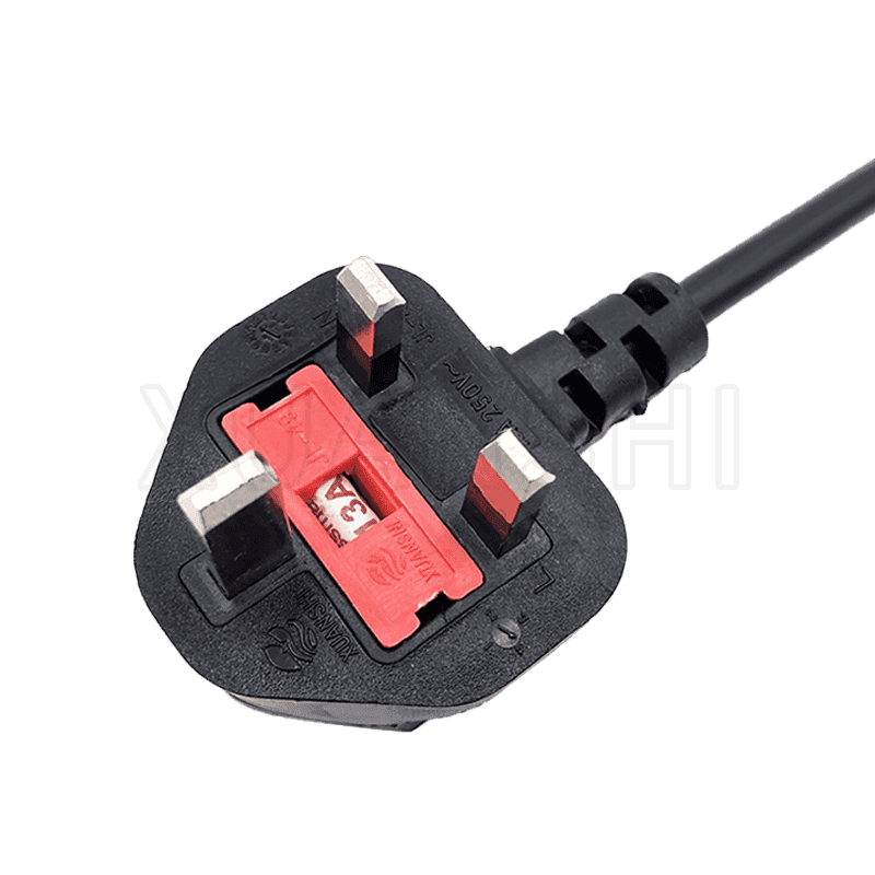 Cavo di alimentazione con spina UK a 3 pin con fusibile JL-49