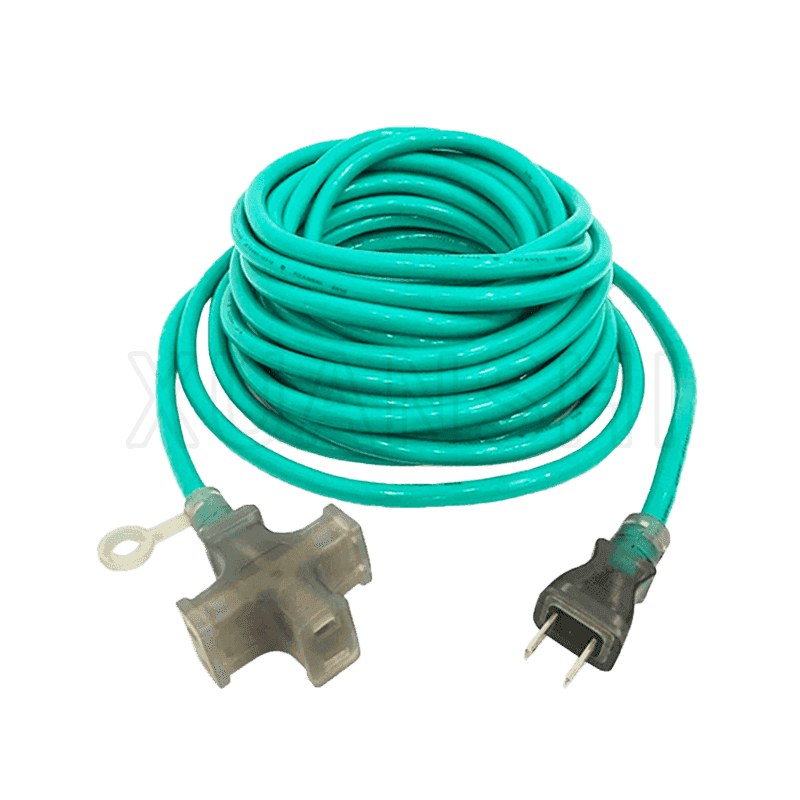 Prolunga con spina giapponese a 2 pin con presa a 3 prese JL-7, JL-7B